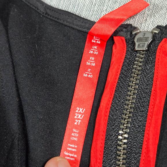 Spanx Wom 2XL TALL Plus Size Black Pants Sleeveless Jumpsuit NWT Sexy Date Night - Picture 8 of 15